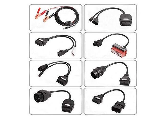 8PCS Automotive Diagnostic Cable Set